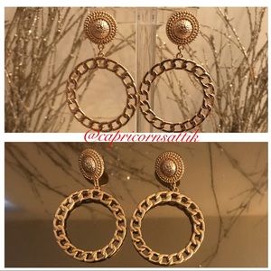 Gold Stud Hoops✨✨